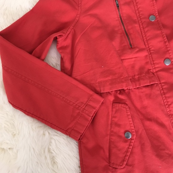 Hinge Orange/Red Utility Jacket - Picture 3 of 5